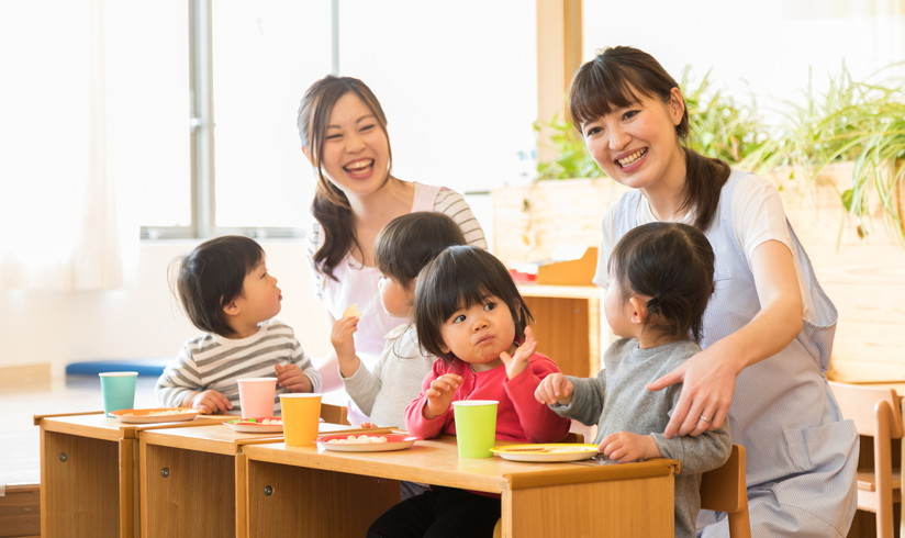 蕨駅徒歩10分☆認可☆保育士☆派遣☆子供主体の保育☆時給1,54...